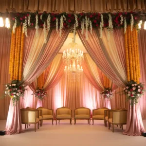Anniversaries decoration with elegant looks