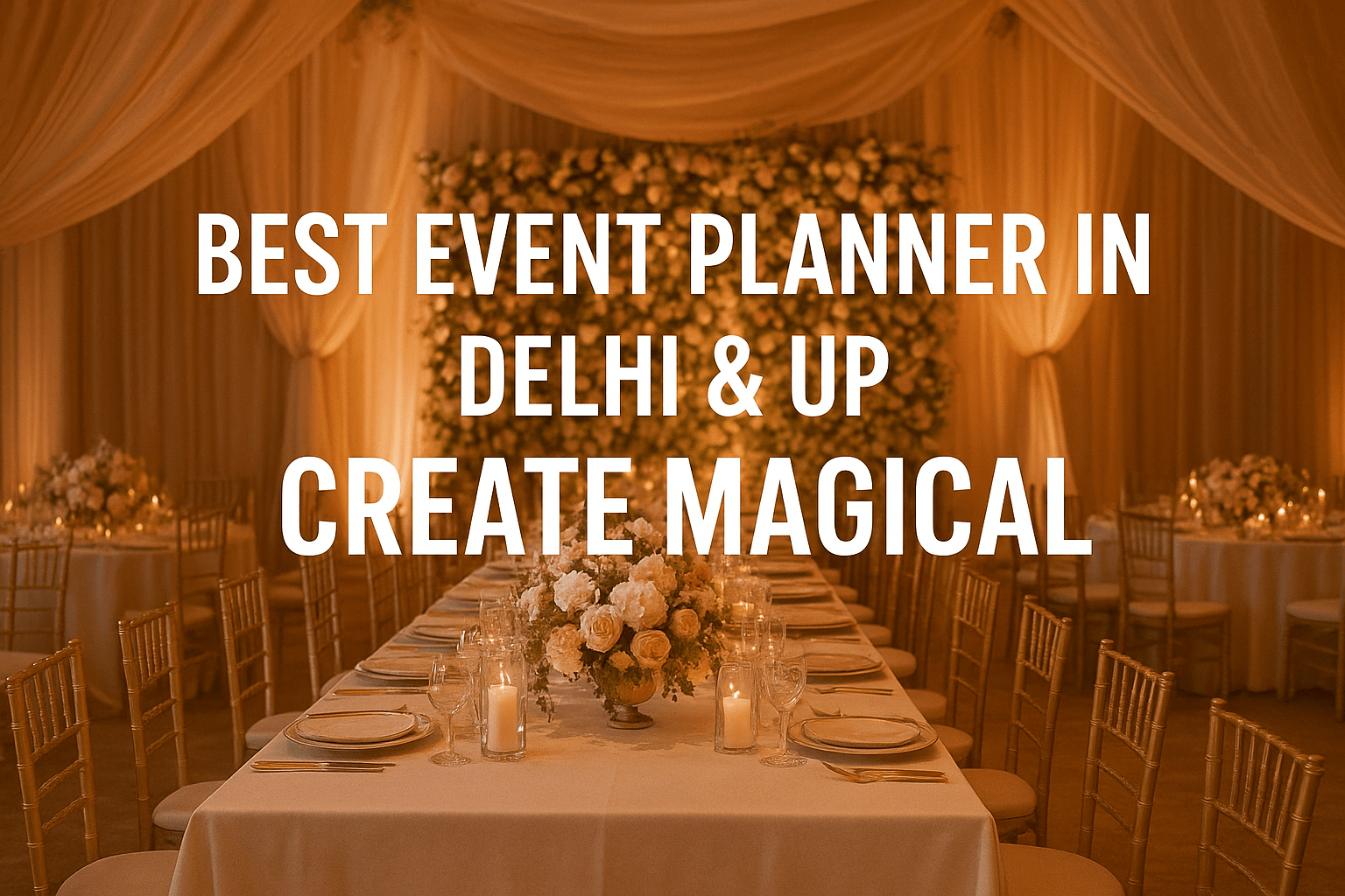 Best Event Planner in Delhi & UP – Make Your Moments Magical with MehfilMekers