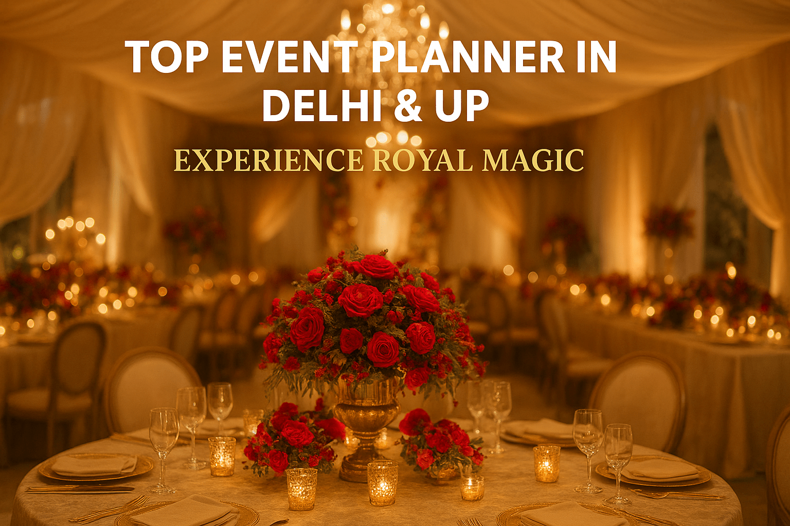 Top Event Planner in Delhi & UP – Experience Royal Magic