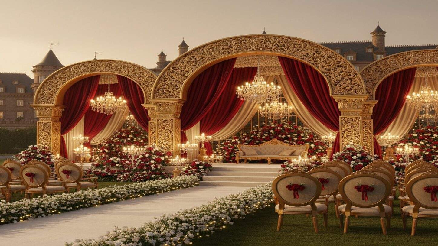 Royal Wedding Decoration Idea