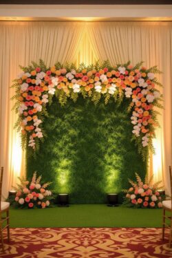 wedding decoration backdrops for all decoration service in mradadabad and all up Luxury wedding backdrop decoration in moradabd & all up