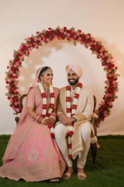 Wedding stage decoration in moradabad and all up Luxury weeding engagement flower decoration in moradabad & all up