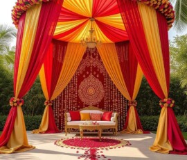 Haldi/mehendi decoration service provide in all up & moradabad Haldi/mehendi decoration with Elegant looking